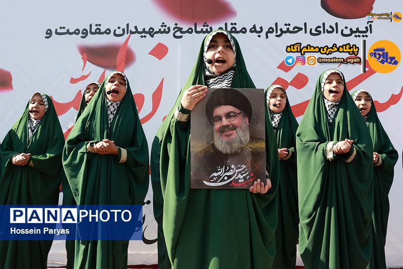 زنگ آغاز نصرالله در مدارس کشور نواخته شد