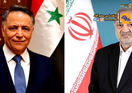 پیام تبریک وزیر آموزش و پرورش جمهوری سوریه به علیرضا کاظمی