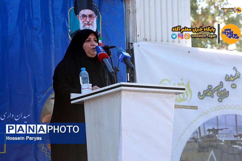 ‌نوجوانان امروز از نسل شهید‌فهمیده هستند و از مظلوم دفاع خواهند کرد