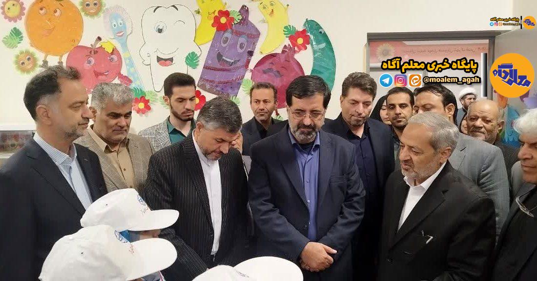 افتتاح مدرسه شهیدهندویان از سوی وزیر آموزش و پرورش