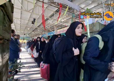 وزیر آموزش و پرورش کاروان راهیان نور خراسان شمالی را بدرقه کرد