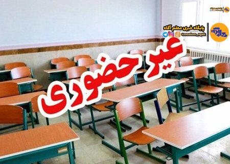 مدارس ابتدایی شهر و استان تهران غیرحضوری شد