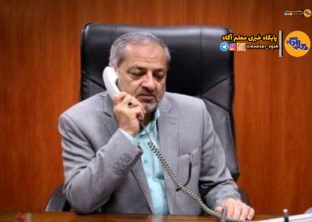 تماس تلفنی وزیر آموزش و پرورش با همسر معلمی که در کلاس درس آسمانی شد
