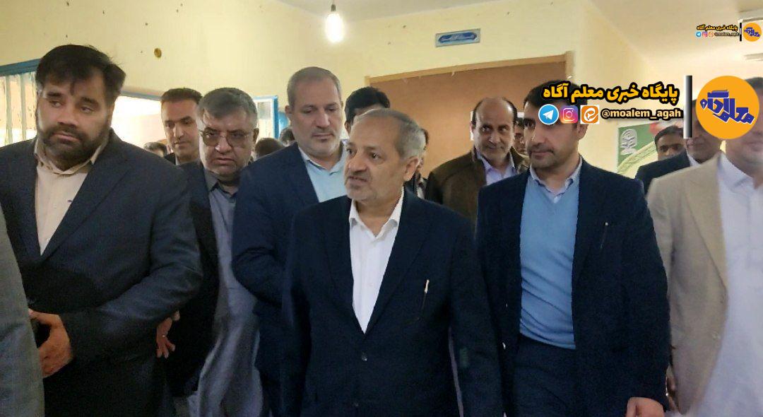بازدید وزیر آموزش و پرورش از مجموعه دانشگاه فرهنگیان ایرانشهر