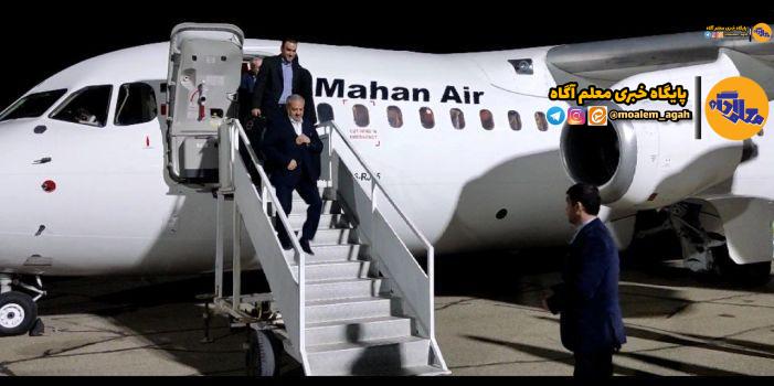 وزیر آموزش و پرورش وارد شهرستان ایرانشهر شد