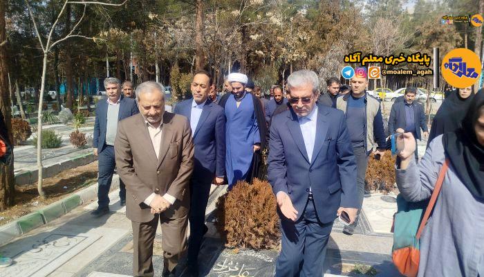 وزیر آموزش و پرورش وارد کرمان شد