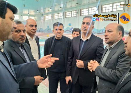 بازدید معاون وزیر آموزش و پرورش از مجموعه ورزشی شهید چمران حکیمیه تهران