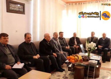 تکریم مقام معلم با قرائت فاتحه در پی درگذشت فرهنگی بازنشسته در شهرستان نوشهر