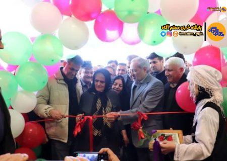 افتتاح دبستان ۷ کلاسه شهید ادریس پولادی مرزن آباد