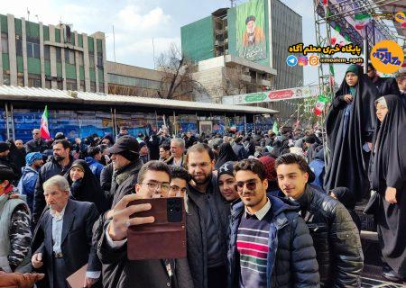 حضور پرشور نوجوانان در راهپیمایی ۲۲ بهمن نشانه‌ای از پایبندی به آرمان‌های انقلاب است