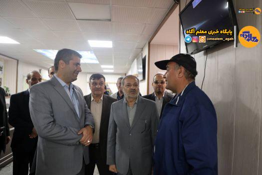بازدید وزیر آموزش و پرورش از ستاد اسکان فرهنگیان در شهر تهران