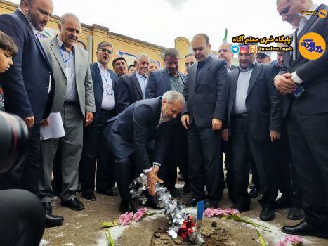 کلنگ‌زنی ۲ مدرسه در منطقه مهربان آذربایجان شرقی