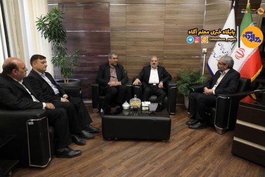بازدید علیرضا کاظمی از مرکز اطلاعرسانی و روابط عمومی وزارت آموزشوپرورش