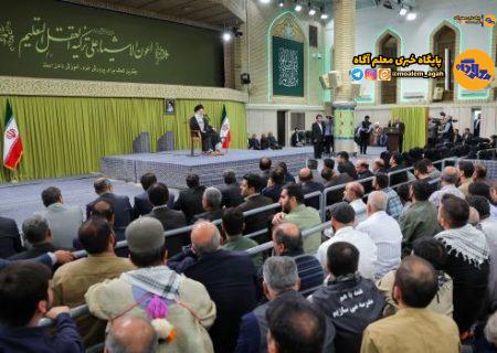 گزارش جامع وزیر آموزش و پرورش در دیدار معلمان با رهبر انقلاب