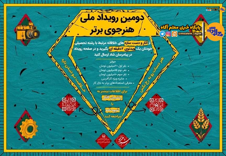 فراخوان دومین دوره رویداد «هنرجوی برتر» منتشر شد